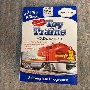 I Love Toy Trains 4 DVD Deluxe Box Set (DVD, 2009)